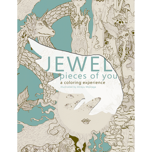 A Jewel Coloring Experience - Coloring Book