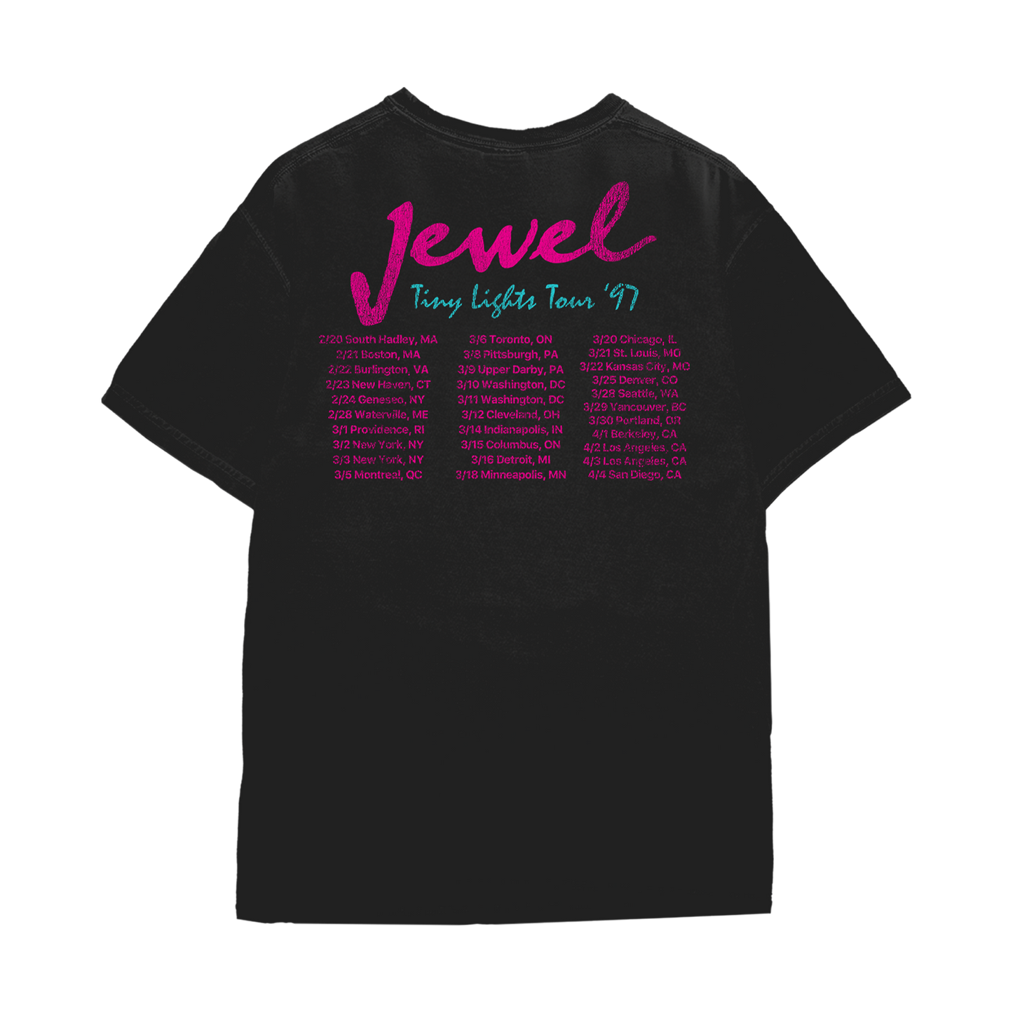 Tiny Lights '97 Tour Tee